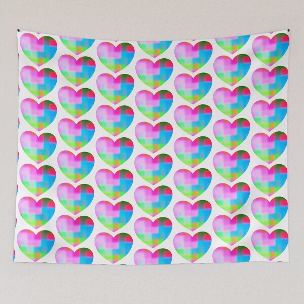 Item preview, Blurred Rainbow Heart designed and sold by RandomaLuxImage.