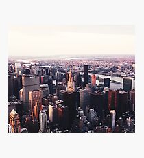 New York City Cityscape Skyscape #trending #tapestry Photographic Print