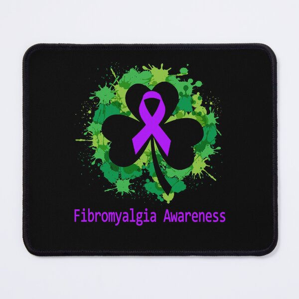 Item preview, Fibromyalgia Awareness Clover Ribbon Happy Patricks Day Support Fibromyalgia Warrior Gifts designed and sold by Tammyilaria.