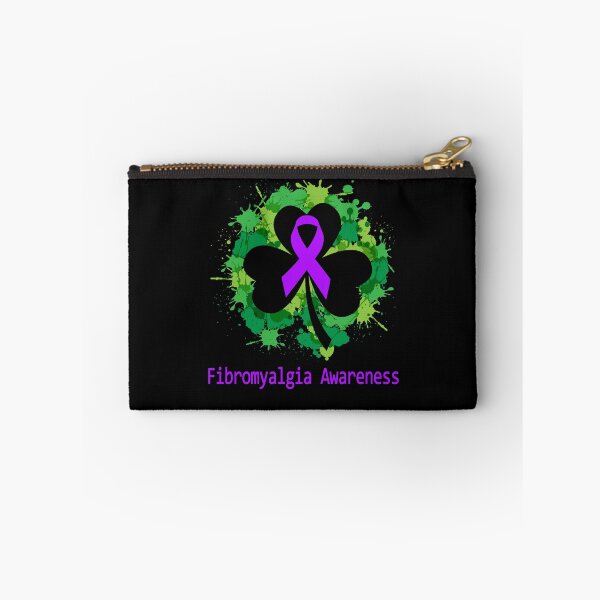 Item preview, Fibromyalgia Awareness Clover Ribbon Happy Patricks Day Support Fibromyalgia Warrior Gifts designed and sold by Tammyilaria.