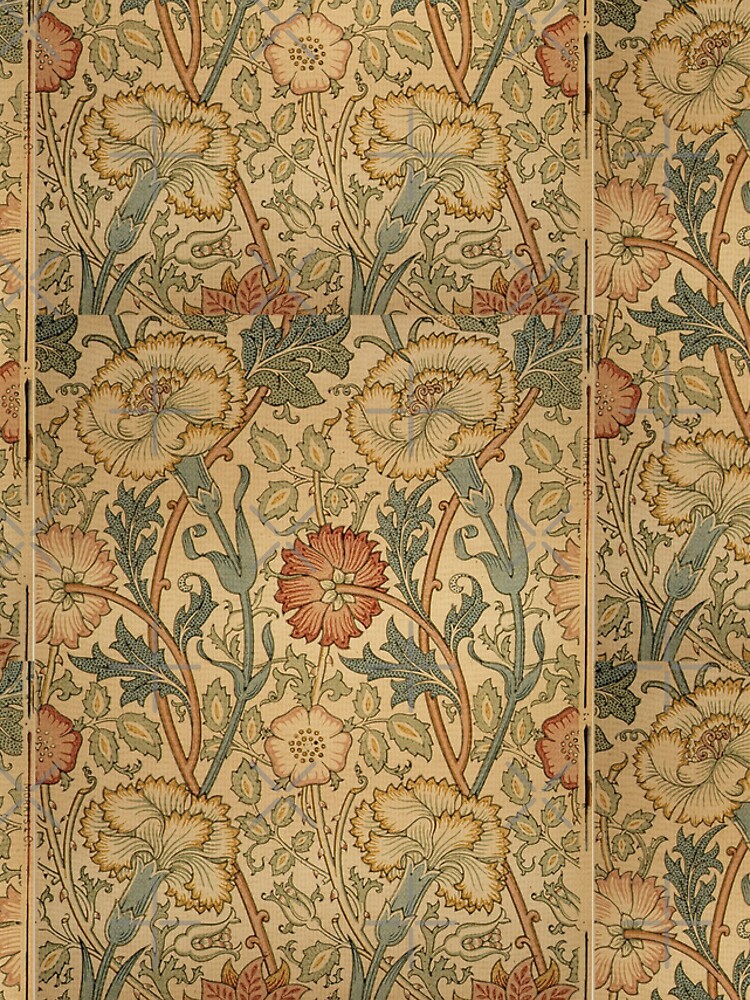 Wallflower wallpaper, by William Morris. England, 1890 | V&A Images