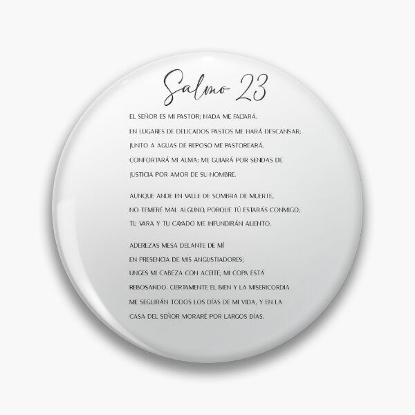 Item preview, Salmo 23, Spanish Bible Verse designed and sold by Aryam Quotes.