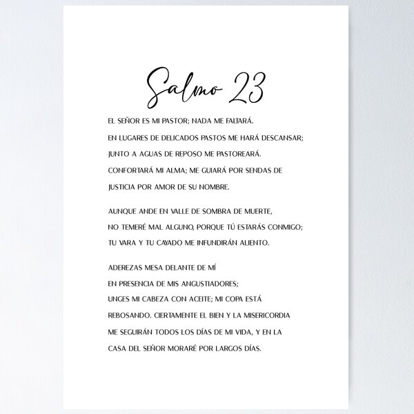 SALMO 23 EM INGLÊS – PSALM 23 – Inglês em 5 Minutos