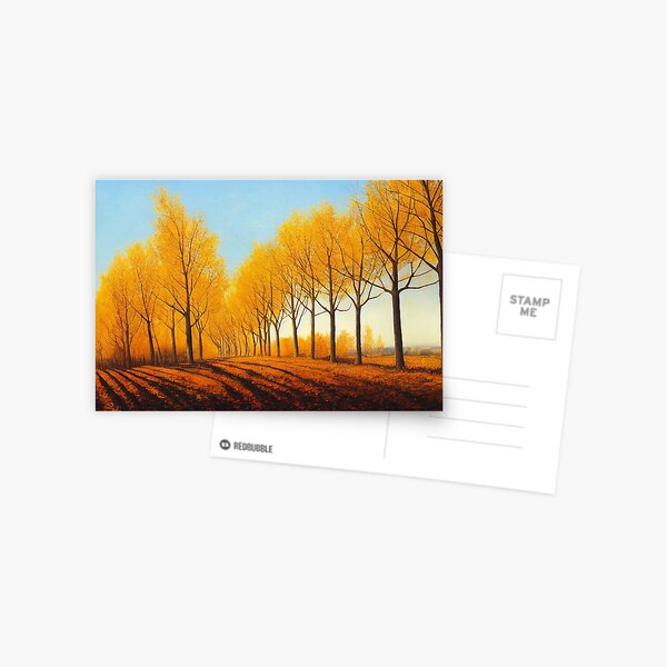 Item preview, Autumn Tree Grove 4 designed and sold by Creative Shed Designs.