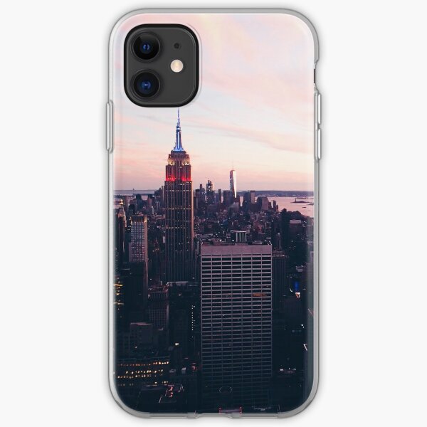 New York City Cityscape #tapestry #redbubble iPhone Soft Case