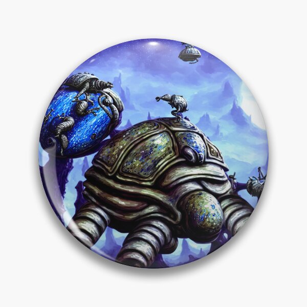 Item preview, Alien turtle-like battlesnail in alien planet setting II designed and sold by BrachiaST.
