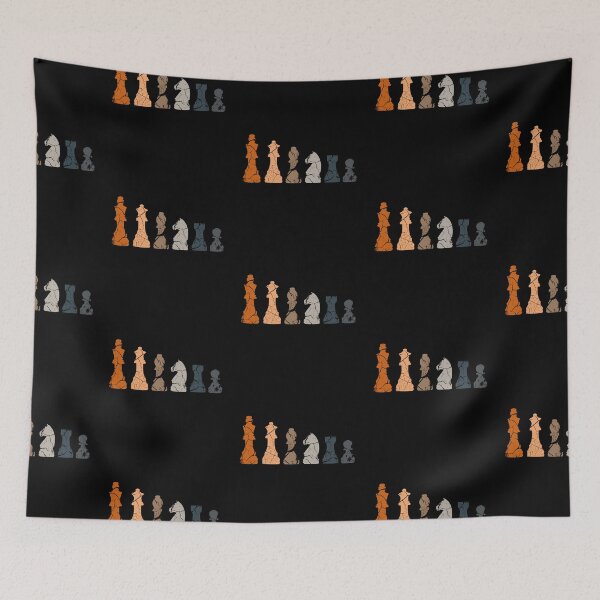 Item preview, Vintage Retro Chess Pieces for Chess lovers and Chess Players designed and sold by Dexter Freeman.