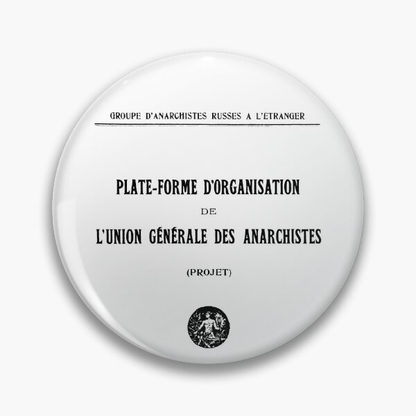 Item preview, Organisational Platform of the General Union of Anarchists (1926) by Delo Truda (Labour's Cause) designed and sold by NEVERBOW.