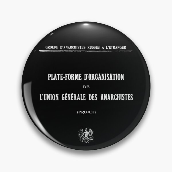 Item preview, Organisational Platform of the General Union of Anarchists (1926) by Delo Truda (Labour's Cause) designed and sold by NEVERBOW.