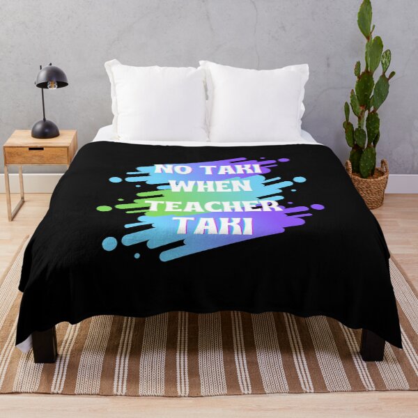 Artikelvorschau, Lustiges Lehrer-Kleidergeschenk Kein Taki, wenn Lehrer Taki niedliches Bildungsklassenzimmer-klassisches T-Shirt entworfen und verkauft von YouSsefHN05.