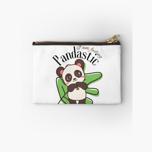 Item preview, I am Feeling Pandastic with Kawaii Panda for Modern Panda Art designed and sold by blackpanpan.
