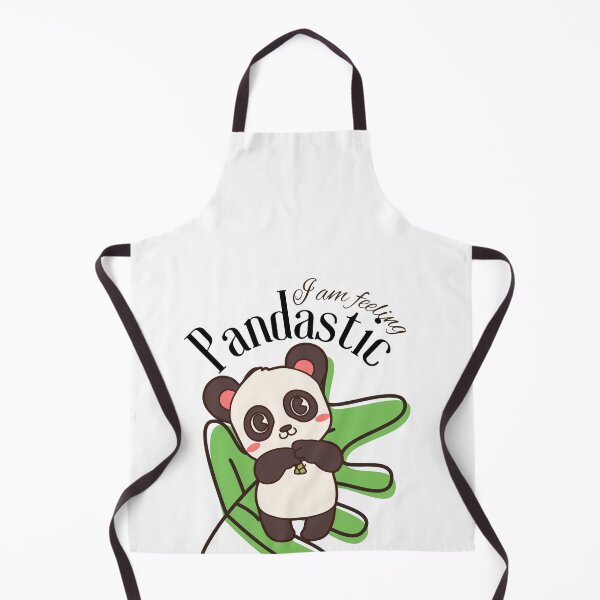 Item preview, I am Feeling Pandastic with Kawaii Panda for Modern Panda Art designed and sold by blackpanpan.