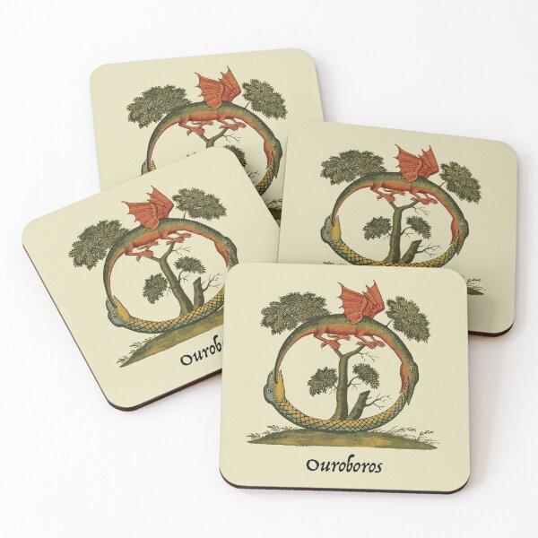 Item preview, Ouroboros: the unity of all things designed and sold by ebrawne.