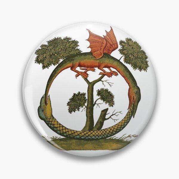 Item preview, Ouroboros: the unity of all things designed and sold by ebrawne.