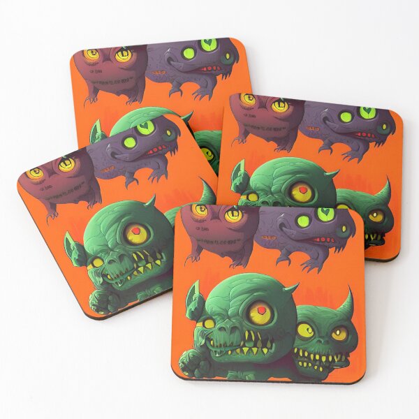 Item preview, Cuddle monsters are on the prowl designed and sold by ArtMeSoftly.