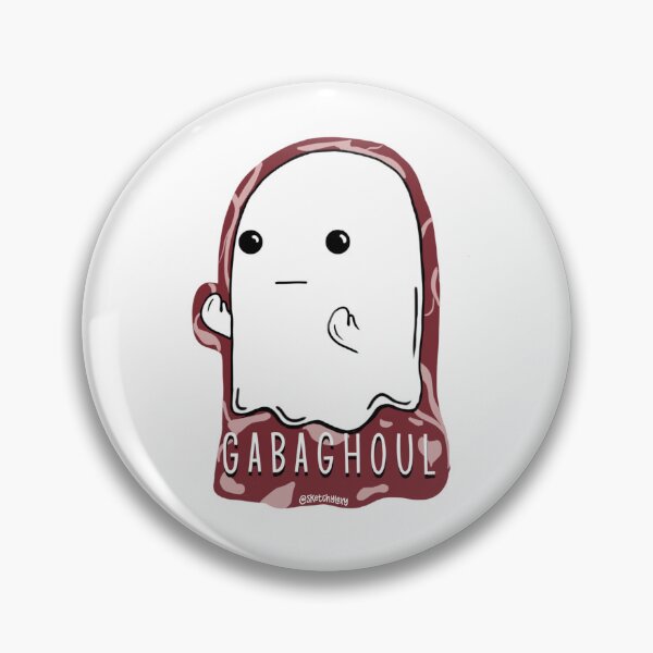 Item preview, Gabaghoul Halloween sticker designed and sold by Sketchy Lexy.
