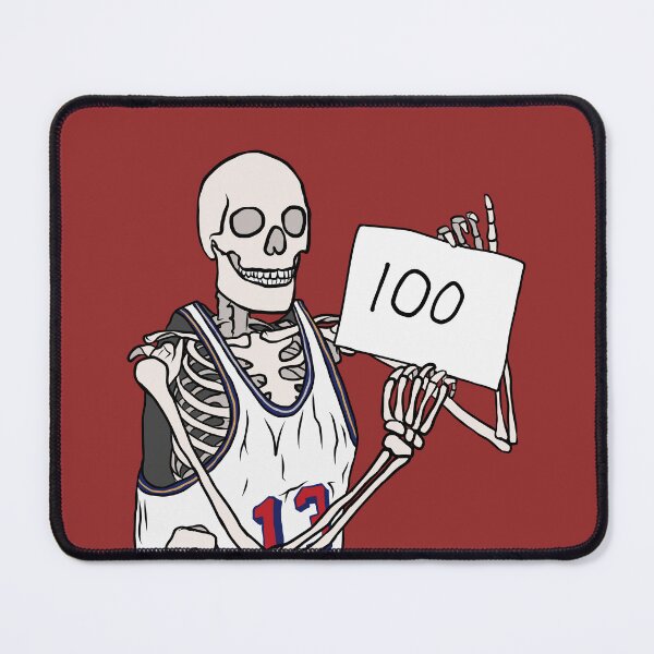 Item preview, Skeleton Wilt Chamberlain 100 Points designed and sold by RatTrapTees.