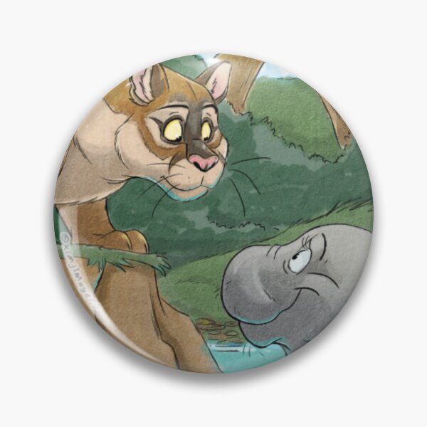 Item preview, The Panther and the Manatee  designed and sold by KimJImagery.