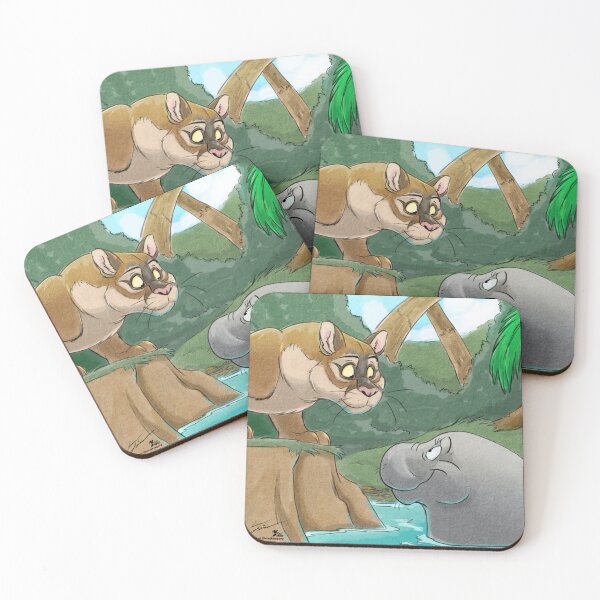 Item preview, The Panther and the Manatee  designed and sold by KimJImagery.