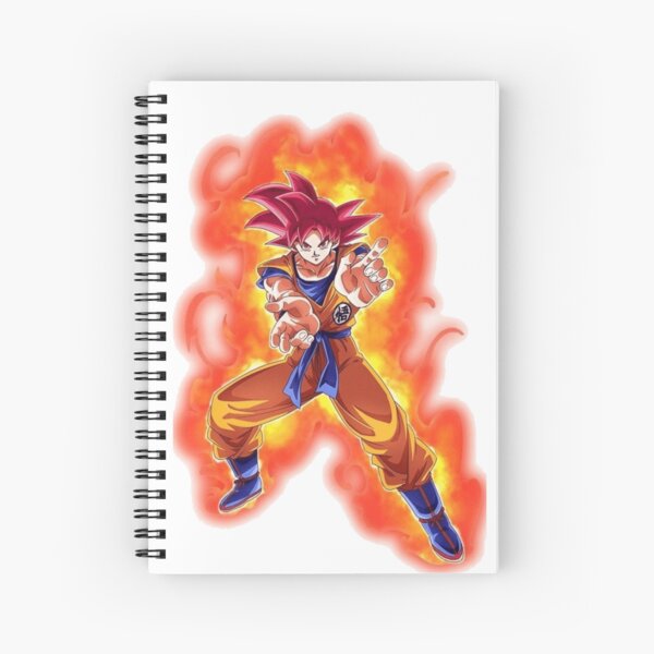 Super Saiyan God Goku & Vegeta (Dokkan Battle) Spiral Notebook