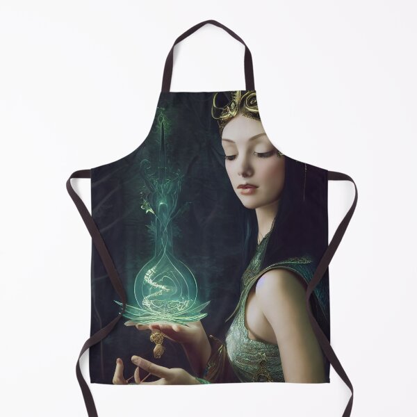 Item preview, Elven Princess Practicing Magic designed and sold by fairytailsaiart.