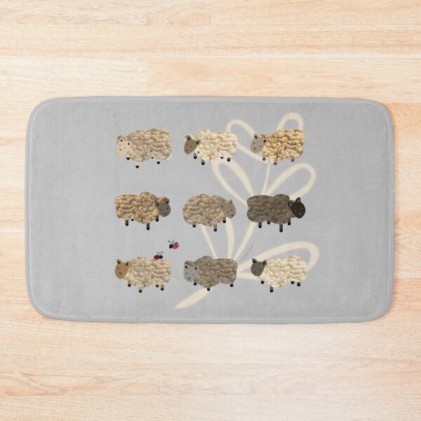 Item preview, Cute rustic sheep for eco friendly sustainable farming friends. Caroline Laursen original designed and sold by Caroline Laursen.