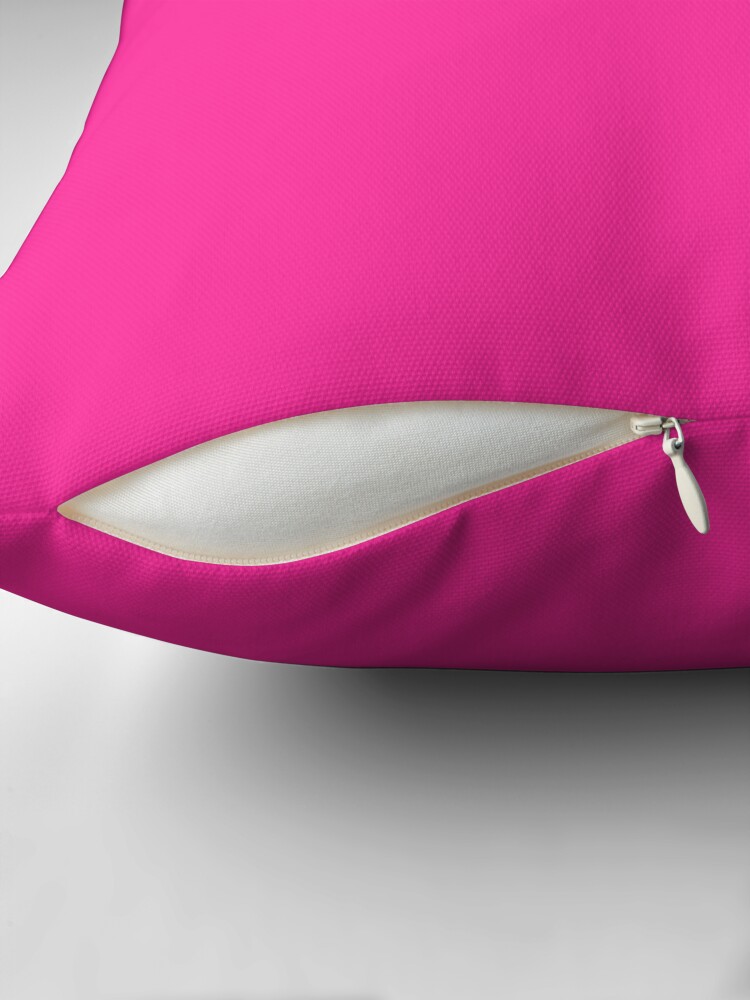 Thumbnail 2 of 4, Pillow, Bright FLUROESCENT Pink NEON -100 shades of Pink on Ozcushions designed and sold by ozcushions.