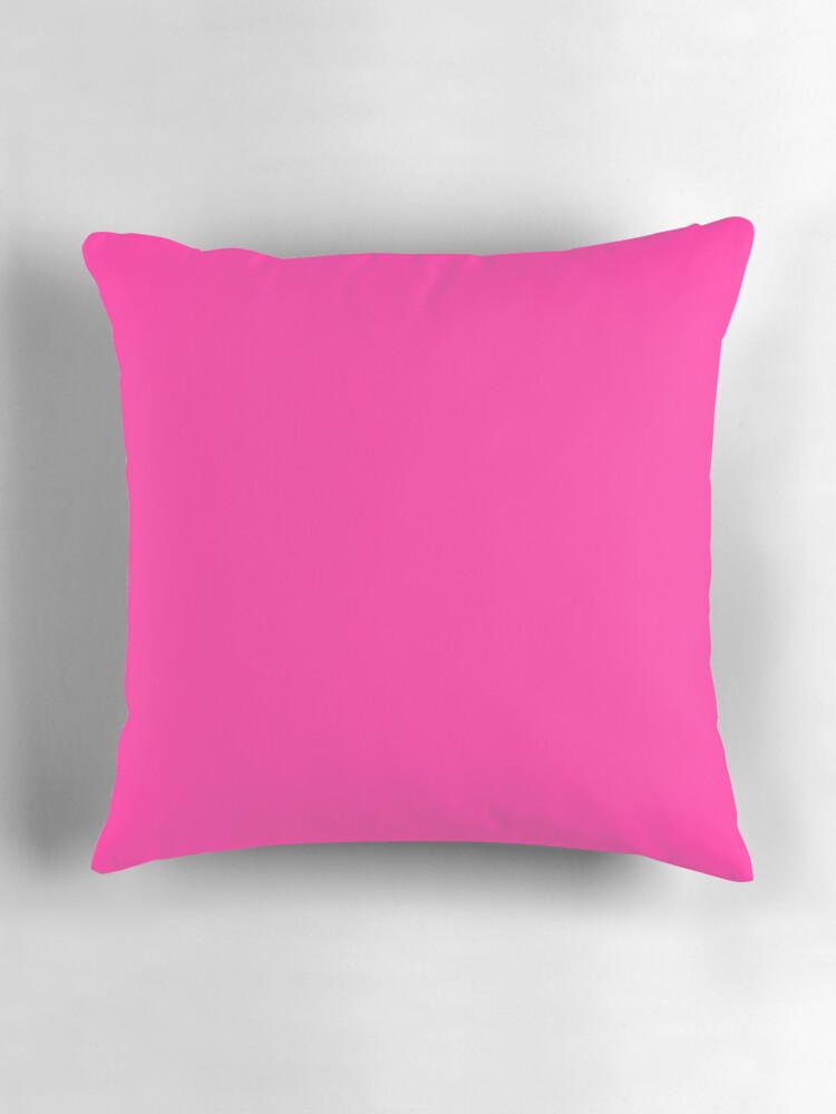 Thumbnail 3 of 4, Pillow, Bright FLUROESCENT Pink NEON -100 shades of Pink on Ozcushions designed and sold by ozcushions.