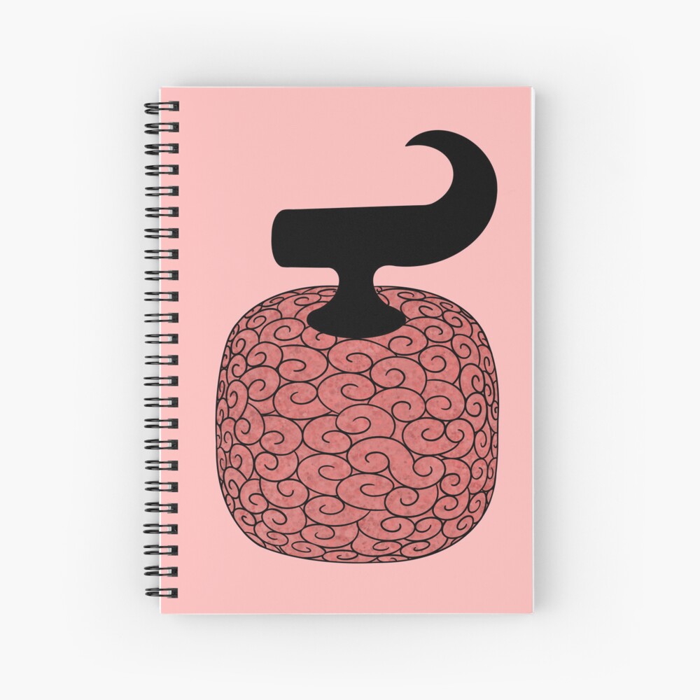 Ito Ito no Mi Devil Fruit Spiral Notebook for Sale by LunarDesigns14