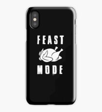 Feast mode funny T-shirt iPhone Case/Skin