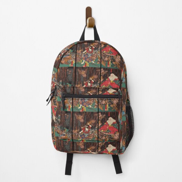 Item preview, Prince Yoshitsune learning the art of swordsmanship Utagawa Kuniyoshi designed and sold by TeeARTHY.
