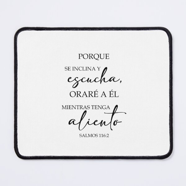 Item preview, Salmos 116:2, Spanish Bible Verse designed and sold by Aryam Quotes.