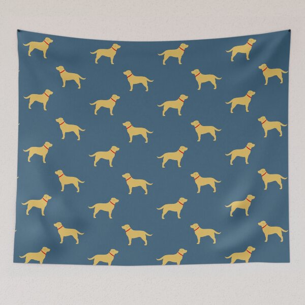 Item preview, Yellow Labrador Retriever Dog Silhouette(s) designed and sold by Jenn Inashvili.
