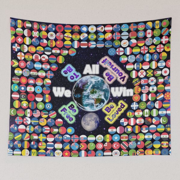Item preview, Flag of Earth designed and sold by Robert Livingston.