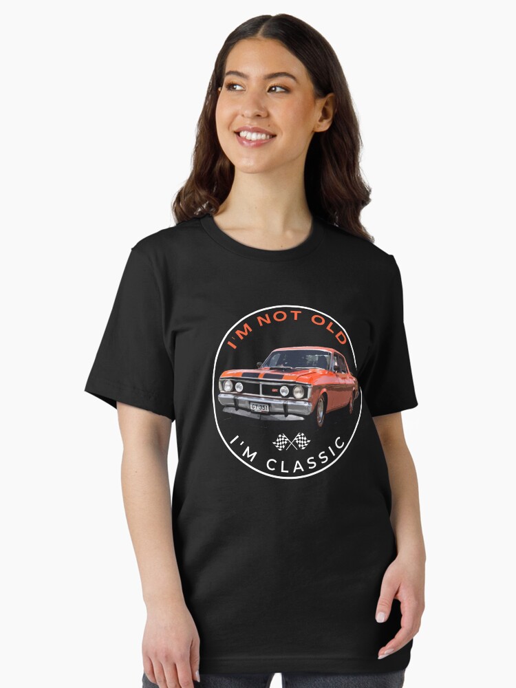 Thumbnail 2 of 7, Essential T-Shirt, I'm not Old, I'm Classic. Ford Falcon XY GT designed and sold by radestilo.