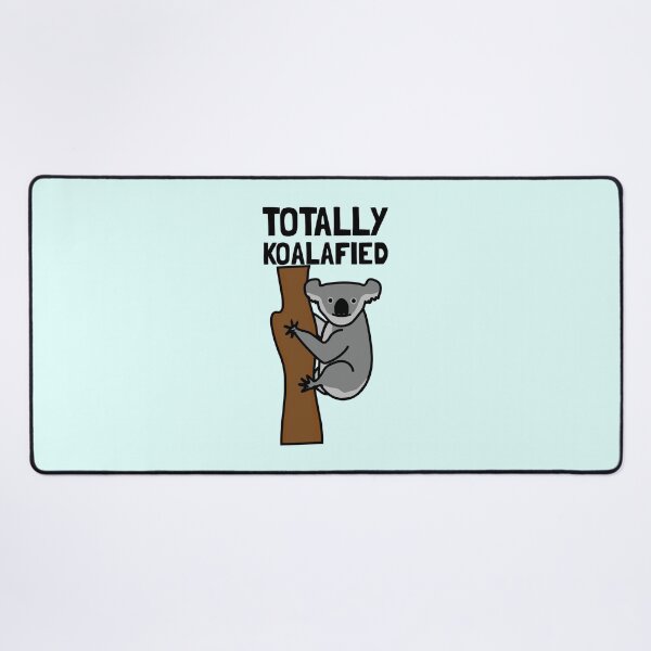 Item preview, Totally koalafied t-shirt, totally koalafied hats, totally koalafied phone cases, totally koalafied backpack, totally koalafied dress, totally koalafied shower curtain designed and sold by Poussyarts.