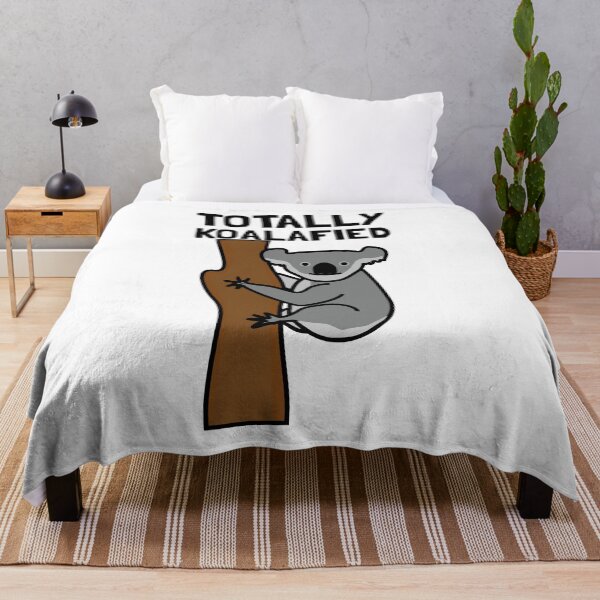 Item preview, Totally koalafied t-shirt, totally koalafied hats, totally koalafied phone cases, totally koalafied backpack, totally koalafied dress, totally koalafied shower curtain designed and sold by Poussyarts.
