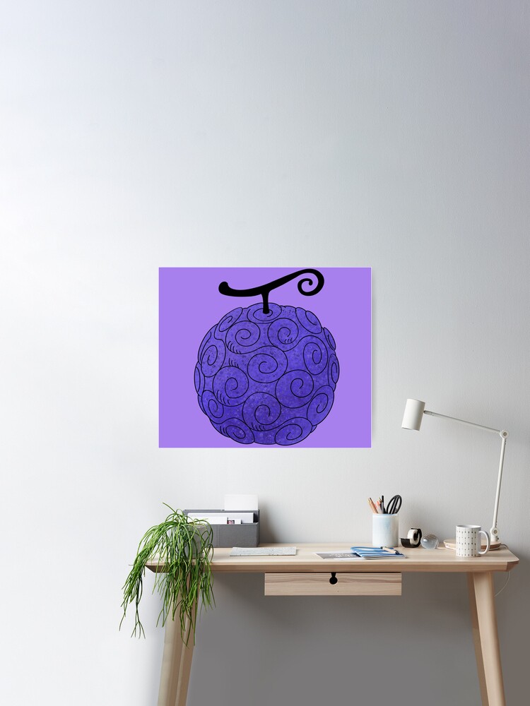 Gomu Gomu fruits' Poster, picture, metal print, paint by PRAM ON FIRE