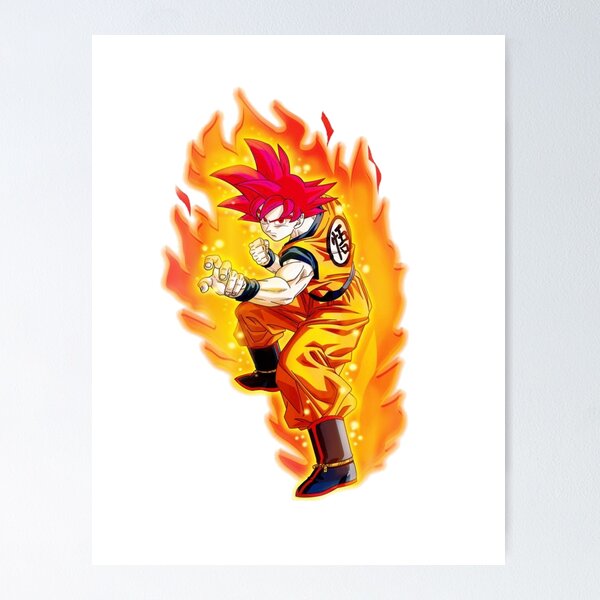 Goku Super Saiyan Blue Poster Print – imaginician