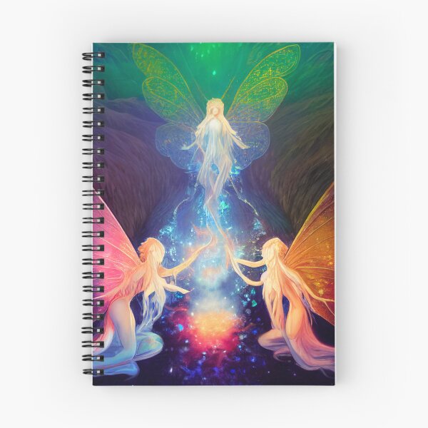 Item preview, Vibrant Ascension of Faeries designed and sold by fairytailsaiart.