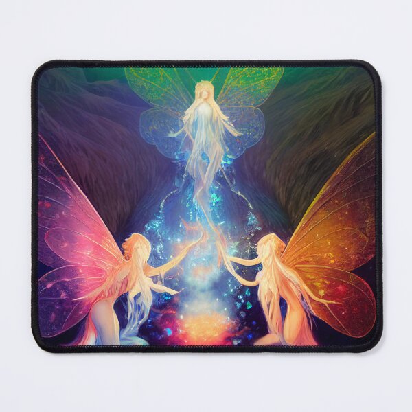 Item preview, Vibrant Ascension of Faeries designed and sold by fairytailsaiart.