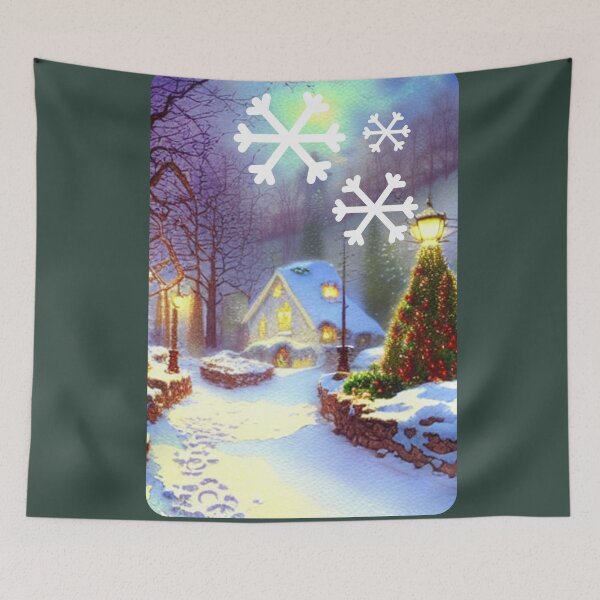 Item preview, LITTLE VILLAGE CHRISTMAS designed and sold by starfishstuff.