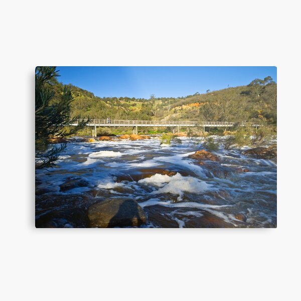 Item preview, Foot bridge over rapids designed and sold by Claire  Farley.