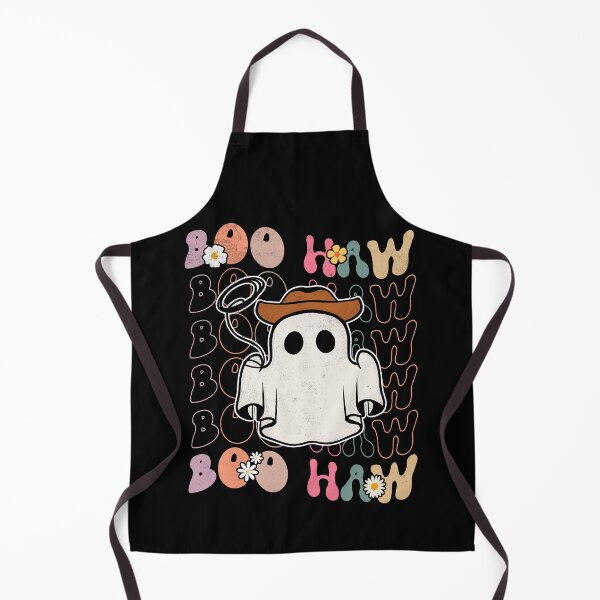Item preview, Boo Haw Ghost Cowboy Cowgirl Western Groovy Ghost Halloween designed and sold by Zulfiqqar.