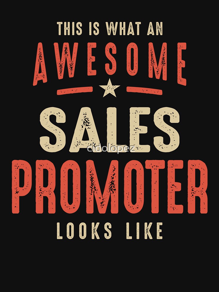 Funny Awesome Sales Promoter Job Occupation | Essential T-Shirt