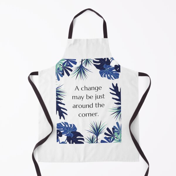 Item preview, Blue Aesthetic Inspirational Quote Uplifting Leaves Tropical designed and sold by SundaySoup.