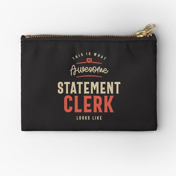 Item preview, Funny Awesome Statement Clerk Job Occupation designed and sold by cidolopez.