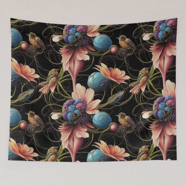 Item preview, Dali Nights 3 | Surreal | Floral | Pattern | For the Home designed and sold by RomantzArtMind.