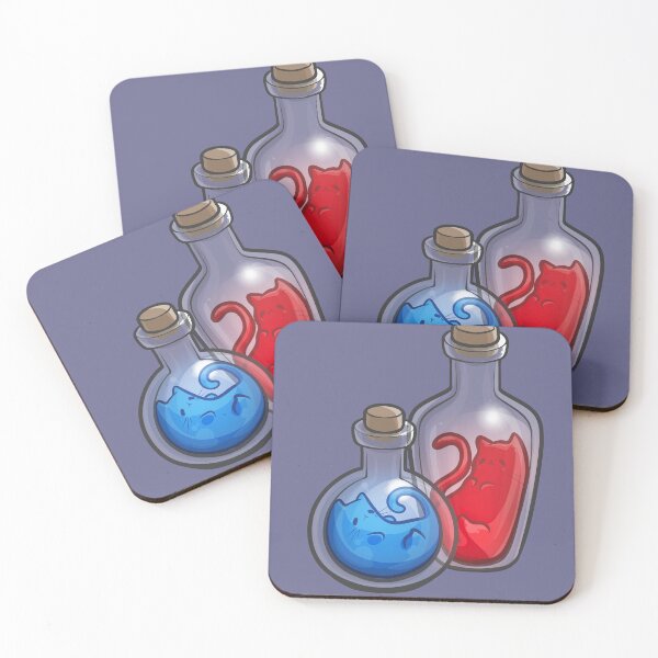 Item preview, Health and Mana Kitties designed and sold by SushiKittens.