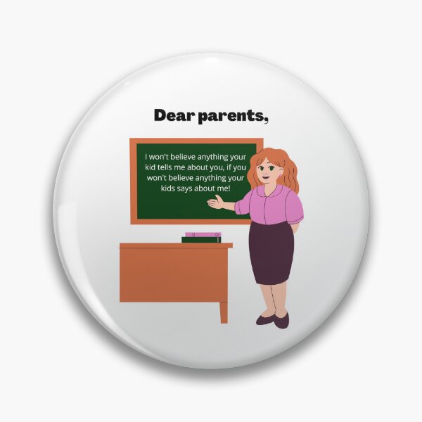 Item preview, Humourous Teacher Quote School Joke Poster designed and sold by SundaySoup.